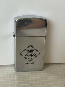 ZIPPO ジッポライター スリムタイプ　シルバーカラー