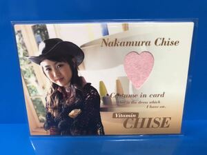 トレーディングカード さくら堂【中村知世 「VITAMIN CHISE」 ピンスポ コスチュームカード C-07 （422/600）】