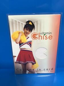 トレーディングカード さくら堂【中村知世 「VITAMIN CHISE」 ピンスポ コスチュームカード C-01 （134/500）】