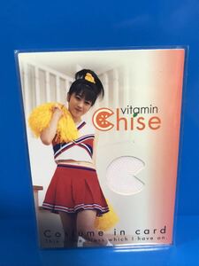 トレーディングカード さくら堂【中村知世 「VITAMIN CHISE」 ピンスポ コスチュームカード C-01 （127/500）】