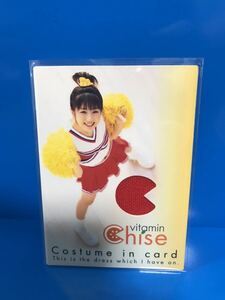 トレーディングカード さくら堂【中村知世 「VITAMIN CHISE」 ピンスポ コスチュームカード C-02 （65/500）】