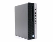 hp EliteDesk 800 G4 SFF Core i5-8500 3GHz 8GB 256GB(新品NVMe SSD)+500GB(HDD) HDMI/DisplayPort x2 DVD+-RW Windows 11 Pro 64bit 小難_画像1