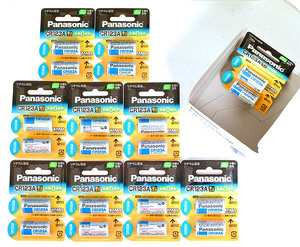 CR123A lithium battery [20 piece ]3V Panasonic Panasonic CR-123AW/2P[ prompt decision ] jpy tube shape K123LA EL123AP DL123A CR123R*4984824335714 new goods 