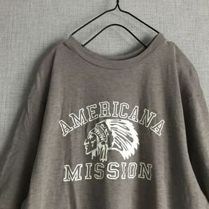 美品○Americana アメリカーナ○別注 長袖 カットソー プルオーバー Tシャツ トップス レディース アパルトモン AP STUDIO 取扱い 日本製の画像1