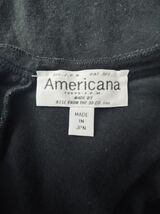 ○Americana アメリカーナ○長袖　バックヘンリー　カットソー　プルオーバー ロンT トップス　Tシャツ　アパルトモン AP STUDIO 日本製_画像4