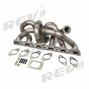 RB25DET RB20DET T3 turbine on put exhaust manifold HCR32 ECR33 ER34 C32 C33 C34 C35 muffler surge tank intercooler 