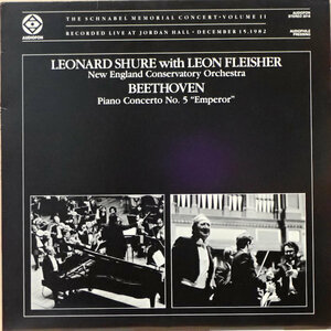 Ｘ２８６　ベートーヴェン　ピアノ協奏曲第５番「皇帝」／ＬＥＯＮＡＲＤ　ＳＨＵＲＥ　ｗｉｔｈ　ＬＥＯＮ　ＦＬＥＩＳＨＥＲ　Ｎｅｗ　Ｅ