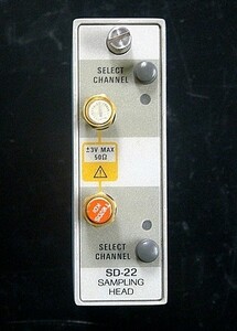 [ normal operation goods ]TTektronix SD-22 DC-12.5GHz 2ch sampling head 