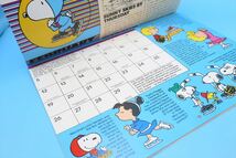 1984年 SNOOPY FUN FACT CALENDAR/スヌーピー カレンダー/ヴィンテージ/176717889_画像3