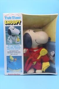 初期 Dead Stock 80s Knickerbocker snoopy Tub Time/スヌーピー ドール/ヴィンテージ/ピーナッツ/176708465