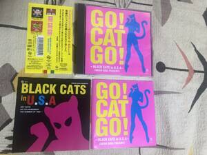 ★【盤質良好】「GO! CAT GO! -BLACK CATS in U.S.A-」 帯付き CD+DVD 2枚組 CREAM SODA ブラックキャッツ WKCL-3010