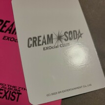 EXO exo pop up cream soda ランダムトレカ ジョンデ A チャニョル ベッキョン スホ カイ セフン シウミン チェン ギョンス ディオ グッズ_画像2