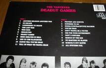 THE VARUKERS　[ DEADLY GAMES ]　クリアビニール LP　ザ・ヴァルカーズ DISCHARGE CHAOS UK G.B.H EXPLOITED DISORDER BLITZ DISORDER_画像3