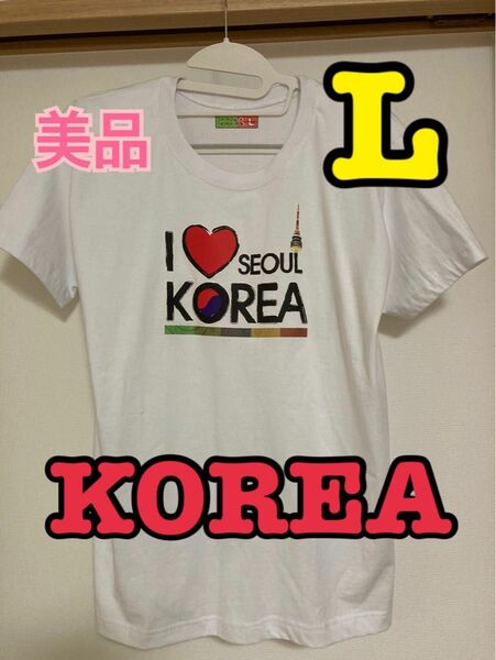 korea Tシャツ オシャレ メンズ L