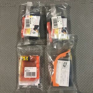 キャノン　互換インクカートリッジ　BCI-3EBK, BCI-6M, BCI-6Y, BCI-6Cのセット No4