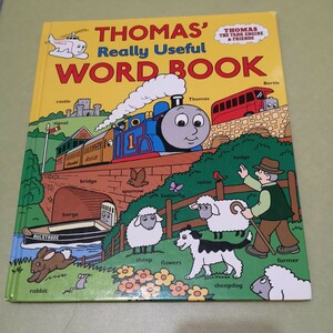* Thomas the Tank Engine English picture book Thomas' Really Useful Word Book English version 