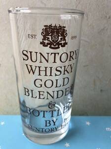 サントリー　グラス SUNTORY WHISKY GOLD BLENDED ＆ BOTTLED BY SUNTORY LTD. レア