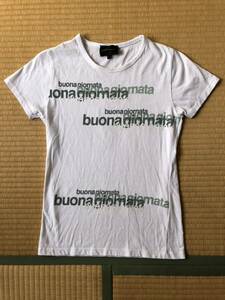 BUONA GIORNATA（ボナジョルナータ）　半袖Tシャツ 　サイズL