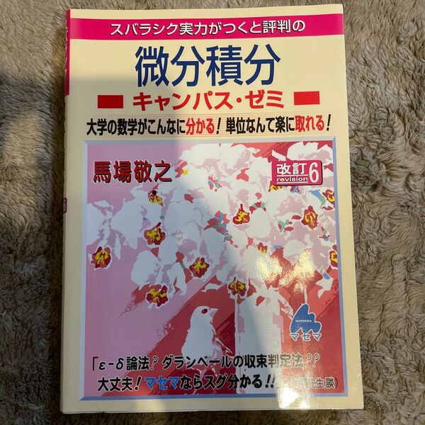 スバラシク実力がつくと評判の微分積分