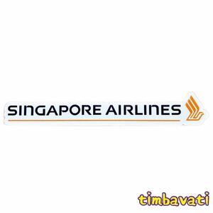  new goods [ Singapore ] Singapore aviation sticker B181