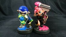 【訳あり 現状品 初期化済み】『Nintendo amiibo(ニンテンドウ アミーボ) タコボーイ＋ボーイ(スプラトゥーンシリーズ) の2個セット』_画像1