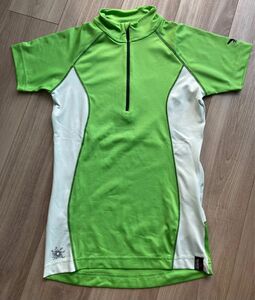 【新品】SALEWA サレワ　半袖 ジップシャツ　women’s M