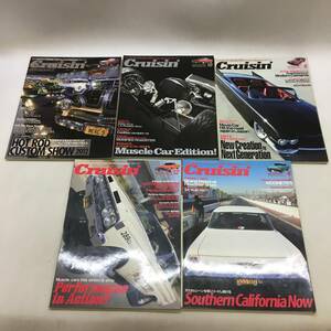 √Cruisin’　クルージン　2012年　2013年　vol．077　078　080　081　082　　5冊まとめ　雑誌　外車　車　自動車　コレクション√①00063