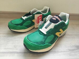 26cm 新品 NEW BALANCE ニューバランス M990GG3 緑 グリーン GREEN 990V3 検 991 992 993