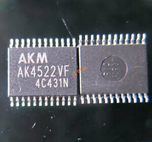 Asahi Kasei Microsystems 20ビットステレオADCとDAC 未使用 AK4522VF AKM TSSOP-24 130個セット