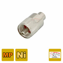 MP-5 MP型同軸コネクター（処理Ni）茶色_画像1