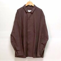 トゥーグッド THE JOINER SHIRT 長袖シャツ シャツ コットン 古着 無地 シンプル 5 ワインレッド toogood トップス A1129◆_画像1