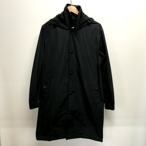 Burberry Horseferry Car Coat ホース フェリー カーコート ロゴ ロング丈 メンズ サイズ46 ブラック バーバリー アウター A0495◆