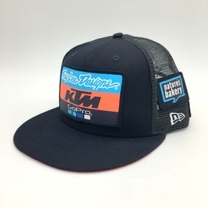 NEW ERA Troy Lee Designs KTM GoPro キャップ 美品 帽子 稀少 レア バイク モトクロス ネイビー ニューエラ トロイリーデザイン N18010F●