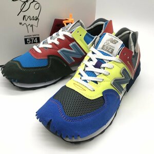 ニューバランス ML574JSA スニーカー シューズ ローカット カラフル 派手 箱付き タグ付き 未使用 メンズ 26.5cm NEW BALANCE B7807◆