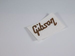 Gibson クローズO ロゴ カッパー（銅色） フライングV/ファイアバード サイズ 補修・リペア用 #NSTICKER-GIBVCO-COPPER