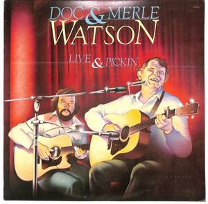 d7062/LP/Doc & Merle Watson/Live & Pickin'