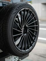 23インチ 4本セット T&T forged 鍛造 ホイール ランドローバー 全車種に対応 ディフェンダー 130 110 90 等にオーダーで作製 pcd120_画像9