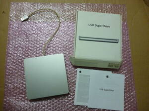 ★中古★Apple USB SuperDrive 動作確認済み CDもDVDも読み書きOK