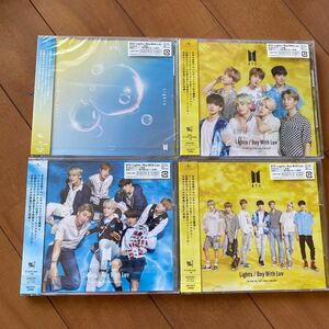 BTS Lights/Boy With Luv CD 初回限定盤A.B.C＋通常盤 テヒョン生写真付き