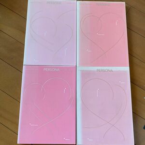 BTS MAP OF THE SOUL-PERSONA (輸入盤) 1.2.3.4 付属品付き