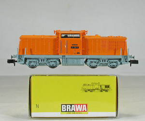 BRAWA #61113 ＤＤＲ（旧東ドイツ国鉄） ＢＲ１１１型 ディーゼル機関車（オレンジ）　● 特価 ●