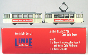 LEMKE #LC2709 tram CocaCola collection ( light moss green )* special price *