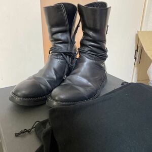 Ann Demeulemeester back lace up boots エンジニアブーツ