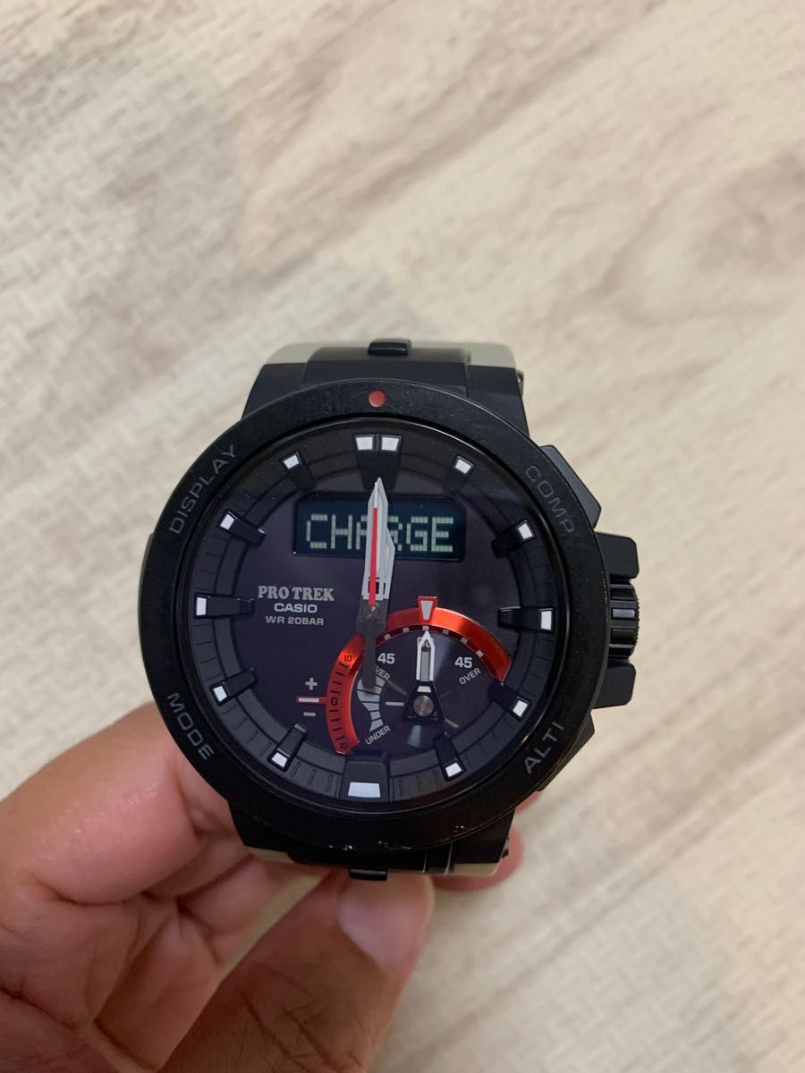 希少品 人気モデル protrek prw-7000tn レア-