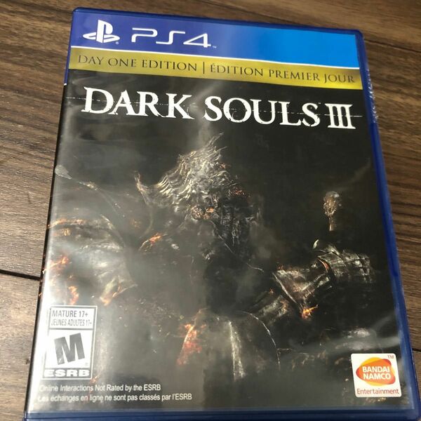 PS4 DARK SOULS III Day One Edition 北米版ダークソウル3