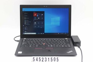 Lenovo ThinkPad X280 Core i3 8130U 2.2GHz/8GB/256GB(SSD)/12.5W/FWXGA(1366x768)/Win10 文字消え 剥げ 【545231505】