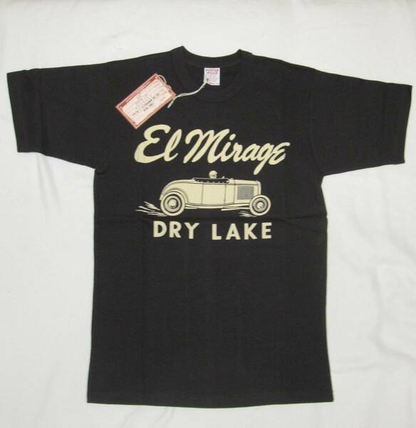 ☆新品 フリーホイーラーズ Tシャツ &#34;El Mirage 1930-40s&#34; (S) JET BLACK / HOT ROD MEMORABILIA / FREEWHEELERS