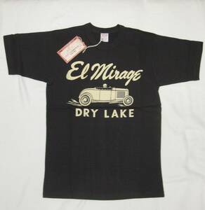 ☆新品 フリーホイーラーズ Tシャツ &#34;El Mirage 1930-40s&#34; (S) JET BLACK / HOT ROD MEMORABILIA / FREEWHEELERS