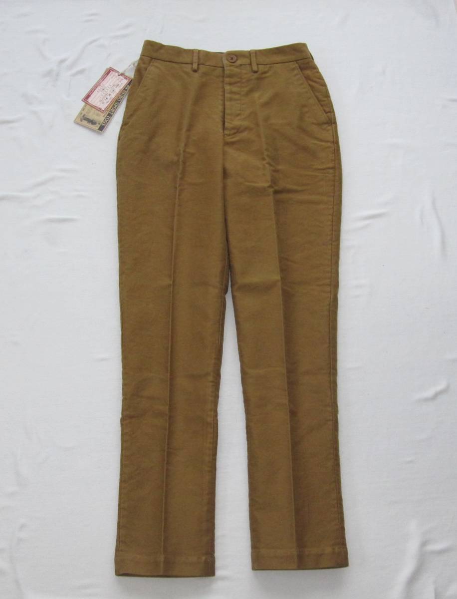 新品 フリーホイーラーズ SKAGIT TROUSERS (32) モールスキン CAMEL