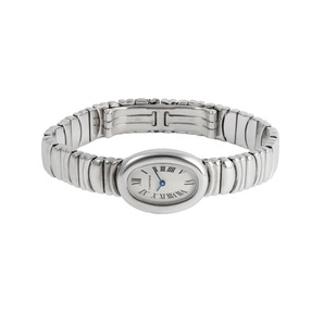 カルティエ Cartier ミニベニュアール ホワイト文字盤 中古 腕時計 レディースの画像2